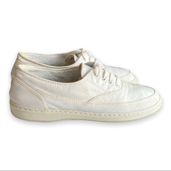 Vintage G.H. Bass White Leather Oxford Sneakers – Moc Toe Walkers 1980s-90s EUC - Picture 5 of 12